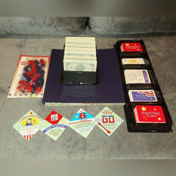 2002 MONOPOLY "THE AMERICA" SPECIAL EDITION FAMOUS PEOPLE, PLACES, EVENTS & MORE - Picture 6 of 9